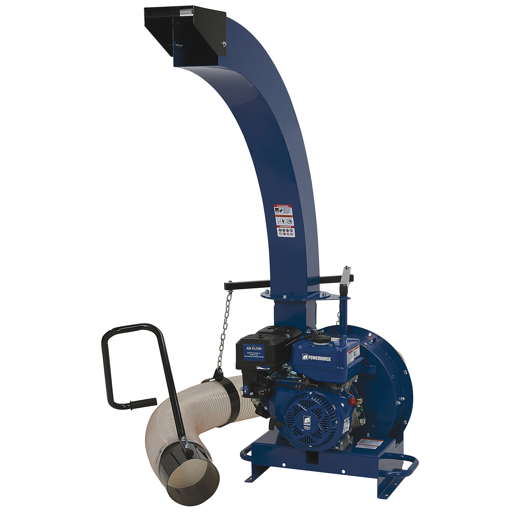 Powerhorse 420cc Debris Vacuum Truck Loader, 13 HP